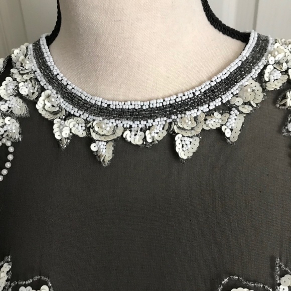 Vintage Beaded Blouse - Picture 10 of 11